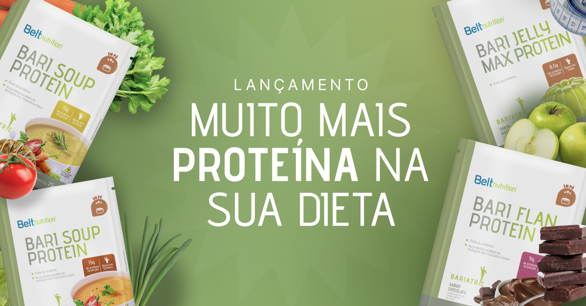 Lançamento Linha Alimentos Proteicos Belt Nutrition: mais PROTEÍNA para sua dieta