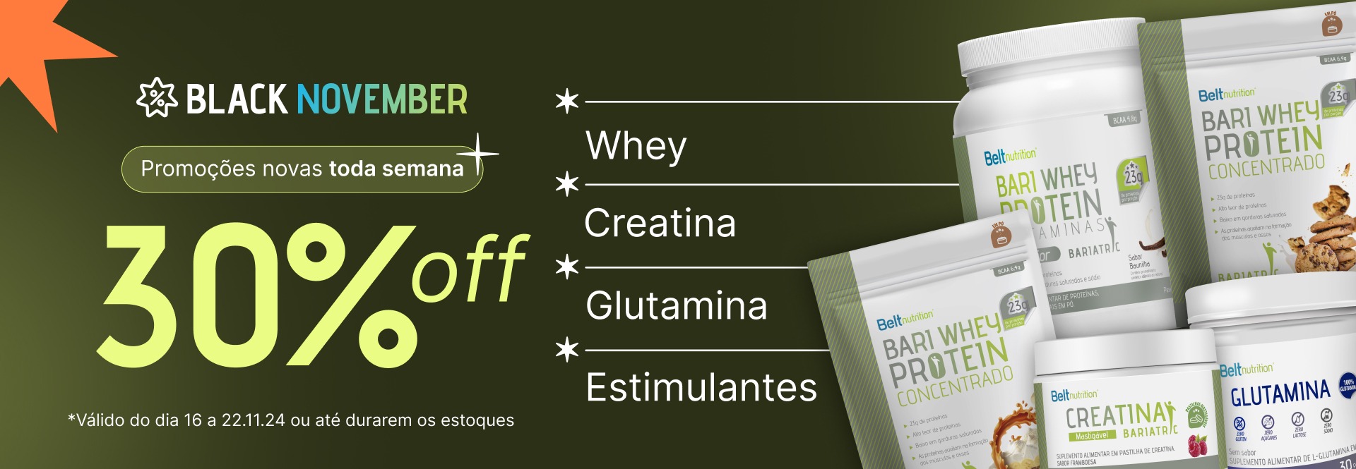 Black Friday Belt Nutrition