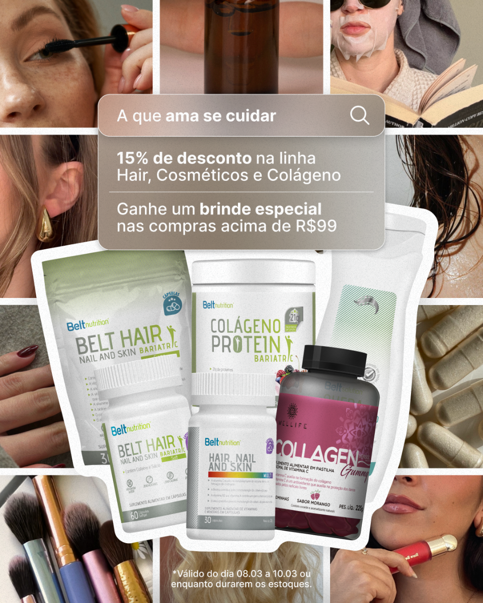 Dia da Mulher Belt Nutrition - Ofertas especiais