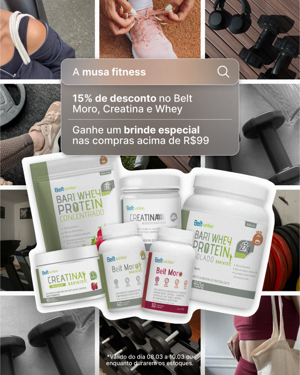 Dia da Mulher Belt Nutrition - Ofertas especiais