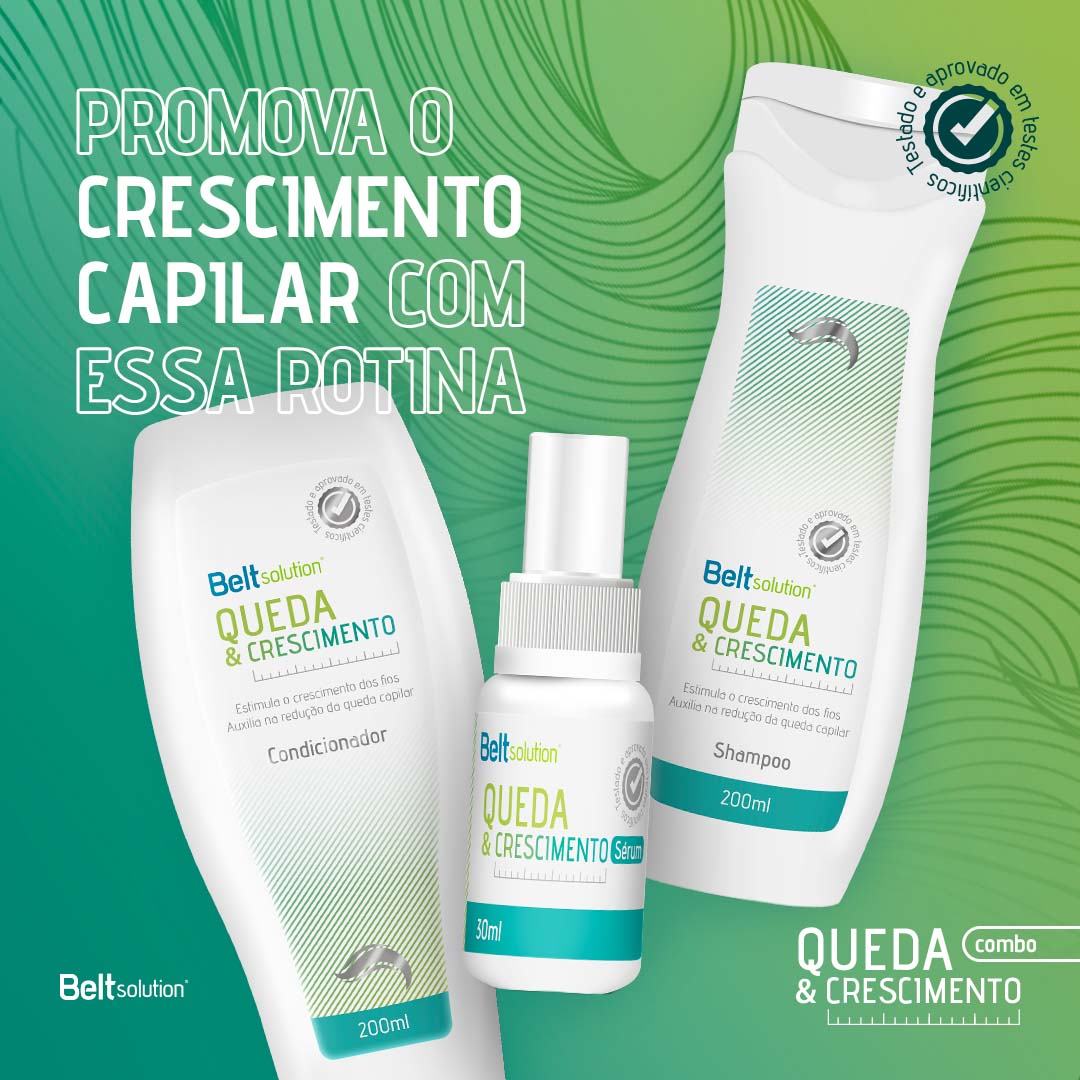 Queda e Crescimento de Cabelo Masculino
