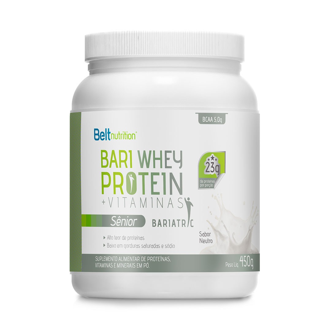 Whey Protein Concentrado para Bariátricos Sabor Neutro