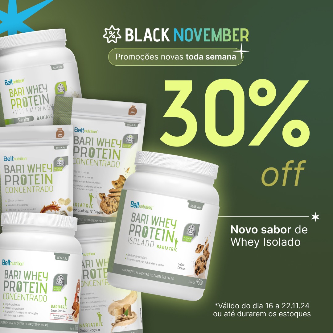 Whey Protein em Oferta Black Friday