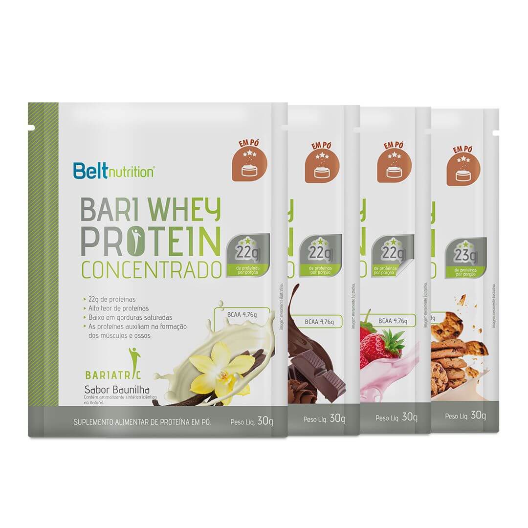 Whey protein concentrado porção individual