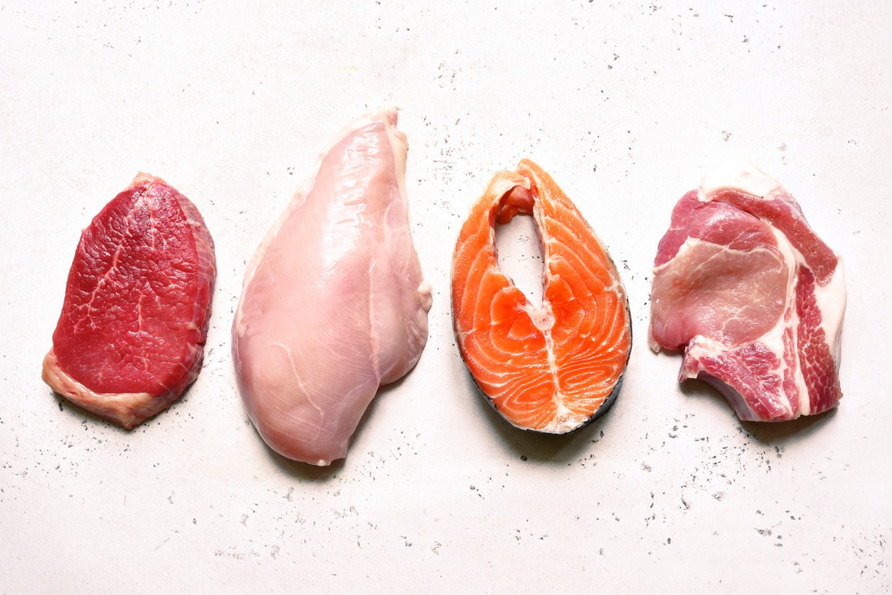Creatina nos alimentos