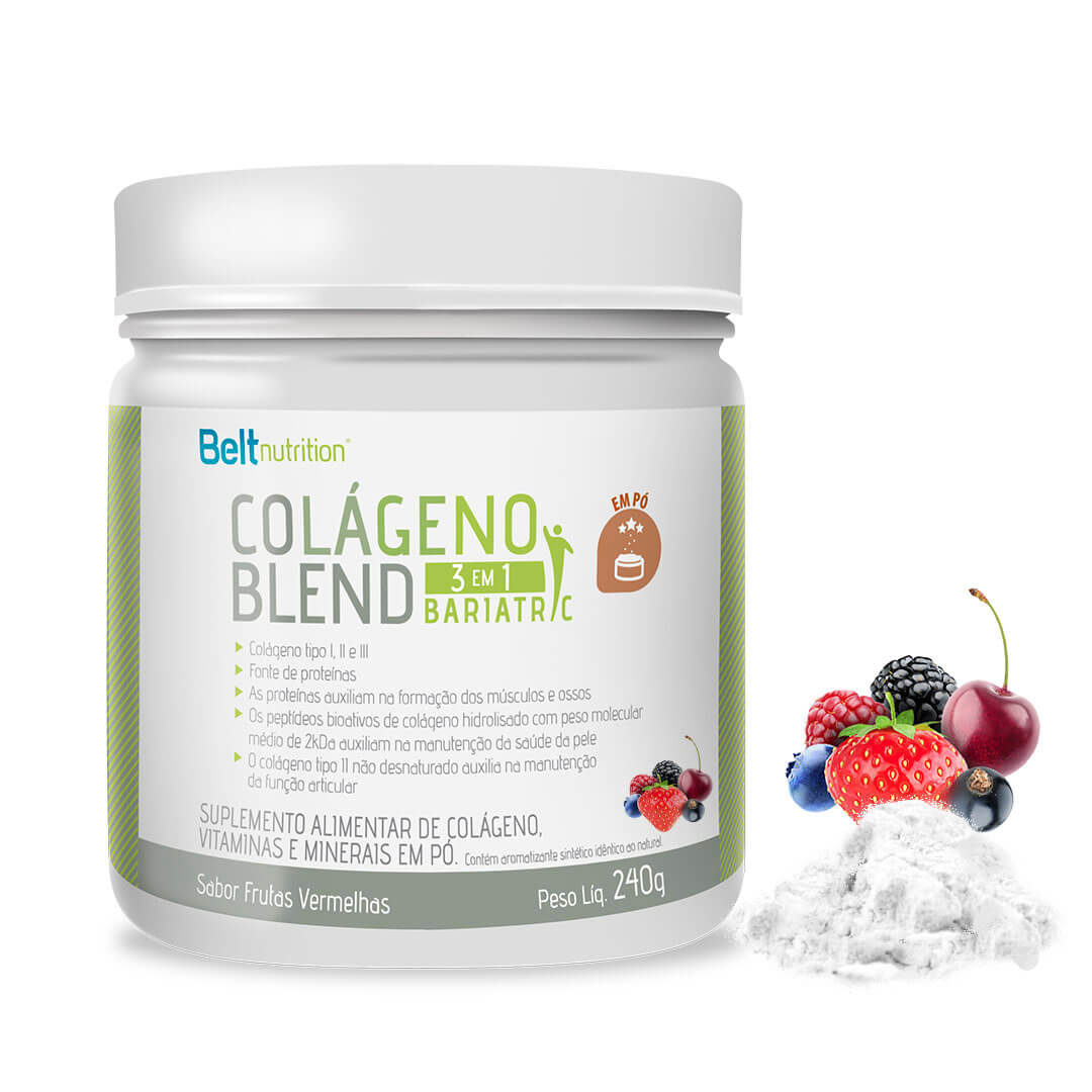 Colágeno para Mulheres tipos 1, 2 e 3 com peptídeos bioativos