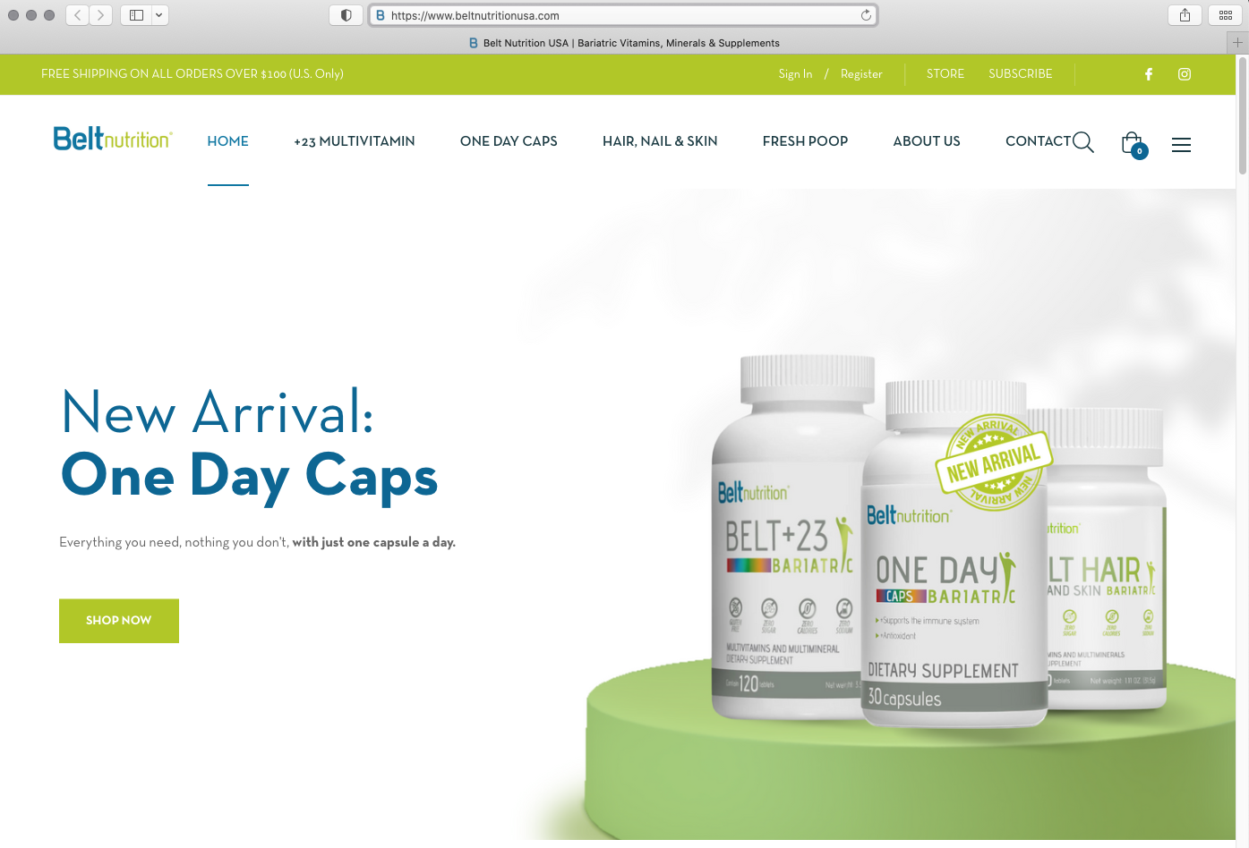 Site Belt Nutrition USA